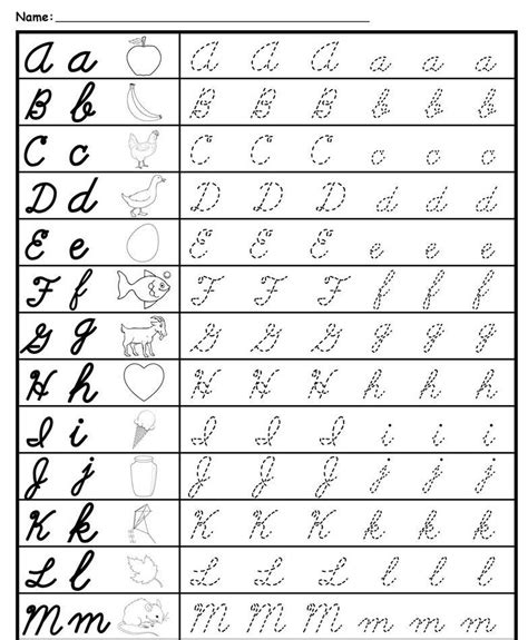 ELEMENTARY CURSIVE WRITING For Beginners .